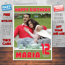 Personalised Rustom Bollywood Inspired Style Birthday Card (SA)