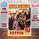 Personalised SISTAR K 2 Celebrity Inspired Style Birthday Card (SA)