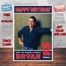 Personalised Sam Rockwell INSPIRED THEME Celebrity Birthday Card (SA)