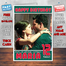 Personalised Sanam Teri Kasam 2 Bollywood Inspired Style Birthday Card (SA)