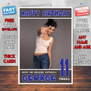 Personalised Sandra Bullock 2 INSPIRED THEME Celebrity Birthday Card (SA)