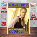 Personalised Sarah Gadon 1 INSPIRED THEME Celebrity Birthday Card (SA)
