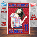 Personalised Sarah Hyland INSPIRED THEME Celebrity Birthday Card (SA)