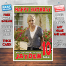 Personalised Sarah Michelle Gellar 3 INSPIRED THEME Celebrity Birthday Card (SA)