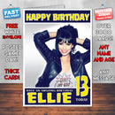 Personalised Scarlett Etienne Celebrity Birthday Card (SA