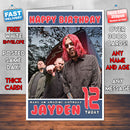 Personalised Seether 1 INSPIRED THEME Music Birthday Card (SA)