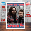 Personalised Seether 2 INSPIRED THEME Music Birthday Card (SA)