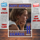 Personalised Shailene Woodley 2 Celebrity Inspired Style Birthday Card (SA)