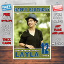 Personalised Shamitabh Bollywood Inspired Style Birthday Card (SA)