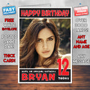 Personalised Shanzahn Padamsee Celebrity Inspired Style Birthday Card (SA)