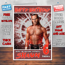 Personalised Shawn Michaels 1 WWE Inspired Style Birthday Card (SA)