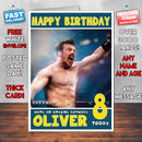 Personalised Sheamus WWE Inspired Style Birthday Card (SA)