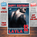 Personalised Shivaay Bollywood Inspired Style Birthday Card (SA)