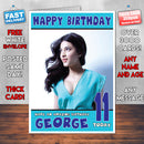 Personalised Shruti Hassan 2 Celebrity Inspired Style Birthday Card (SA)