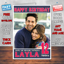 Personalised Shubh Mangal Savdhan Bollywood Inspired Style Birthday Card (SA)