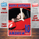 Personalised Sienna Miller 2 Celebrity Inspired Style Birthday Card (SA)