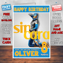 Personalised Sin Cara 2 WWE Inspired Style Birthday Card (SA)