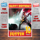 Personalised Slayer Groups Celebrity Inspired Style Birthday Card (SA)