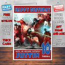 Personalised Slipknot 2 Celebrity Inspired Style Birthday Card (SA)