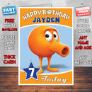 Personalised Snoopy 3D Birthday Card (SA)