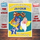 Personalised Snow White 2 Birthday Card (SA)