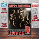 Personalised Snsdkpop Celebrity Inspired Style Birthday Card (SA)
