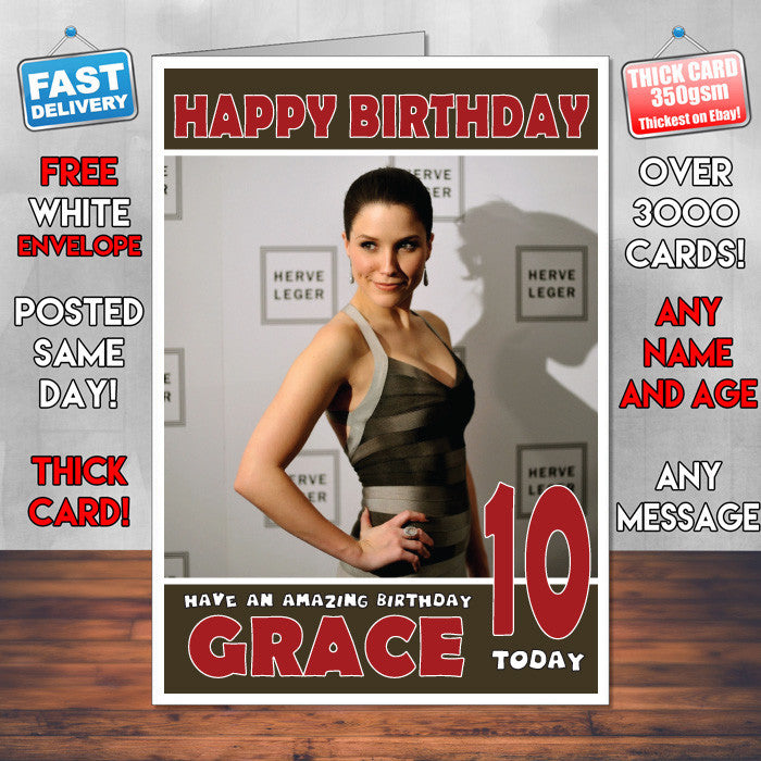 Personalised Sophia Bush 1 Celebrity Inspired Style Birthday Card (SA)