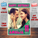 Personalised Sultan 1 Bollywood Inspired Style Birthday Card (SA)