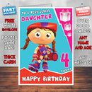 Personalised Super Why Birthday Card (SA)