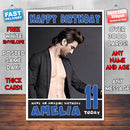 Personalised Sushant Singh Bollywood Inspired Style Birthday Card (SA)