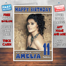 Personalised Taapsee Pannu 2 Bollywood Inspired Style Birthday Card (SA)