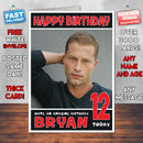 Personalised Til Schweiger Celebrity Inspired Style Birthday Card (SA)