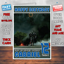 Personalised Transformers 15 INSPIRED THEME Movie Birthday Card (SA)
