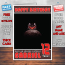 Personalised Transformers Dark Of The Moon INSPIRED THEME Movie Birthday Card (SA)