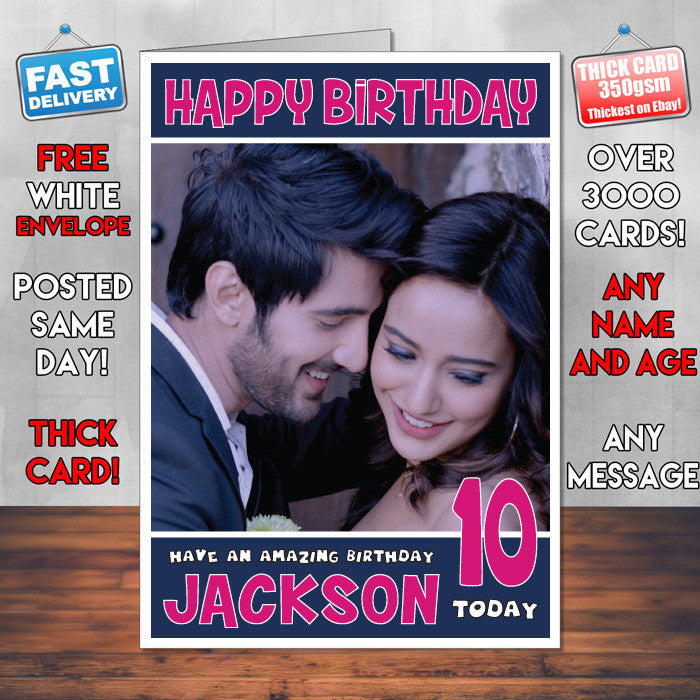 Personalised Tum Bin Ii 1 Bollywood Inspired Style Birthday Card (SA)