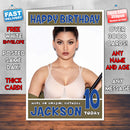 Personalised Urvashi Rautela 2 Bollywood Inspired Style Birthday Card (SA)