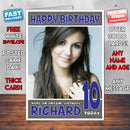 Personalised Victoria Justice 2 Celebrity Inspired Style Birthday Card (SA)