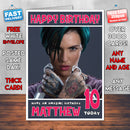 Personalised XXX Return Of Xander Cage Ruby Rose INSPIRED THEME Movie Birthday Card (SA)