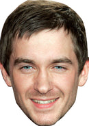 Pete Barton Emmerdale Fancy Dress Cardboard Celebrity Party Face Mask