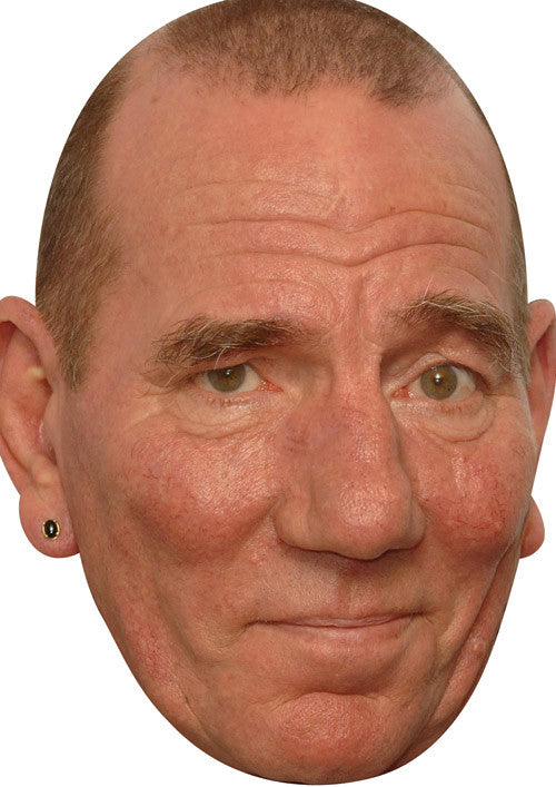 Pete Postlethwaite Celebrity Face Mask Fancy Dress Cardboard Costume Mask