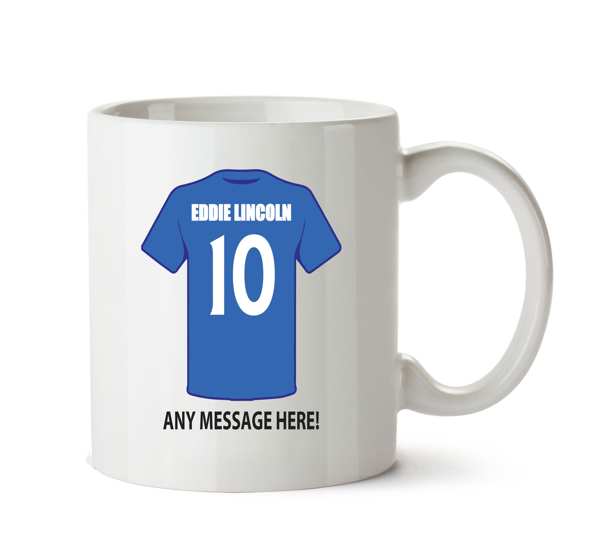 Peterborough United INSPIRED Football Team Mug Personalised Mug – printed mug product image 1