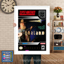 Phalanx Super Nintendo GAME INSPIRED THEME Retro Gaming Poster A4 A3 A2 Or A1