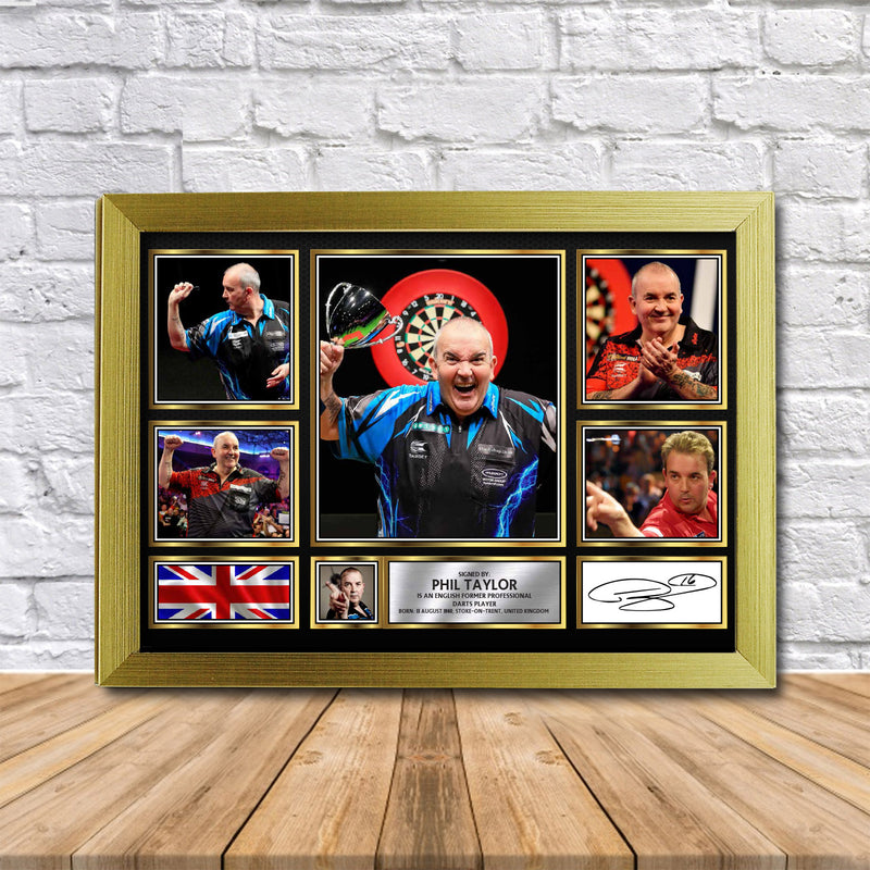 Phil Taylor Limited Edition Signed Print