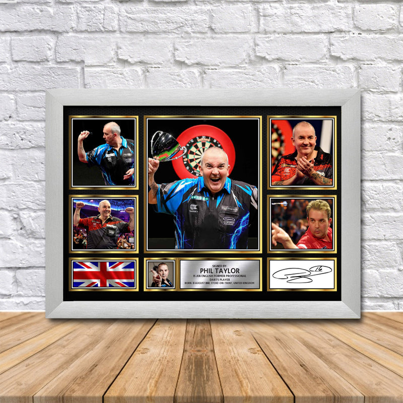 Phil Taylor Limited Edition Signed Print