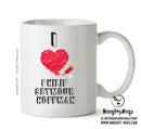 I Love Philip Seymour Hoffman Celebrity Mug Office Mug