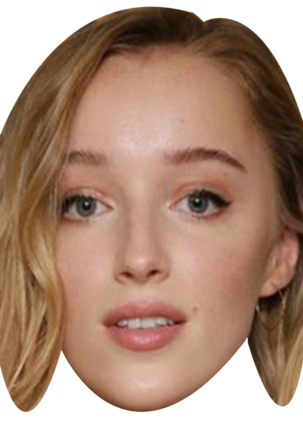 Phoebe Dynevor Face Mask – Fancy Dress Cardboard Costume Mask