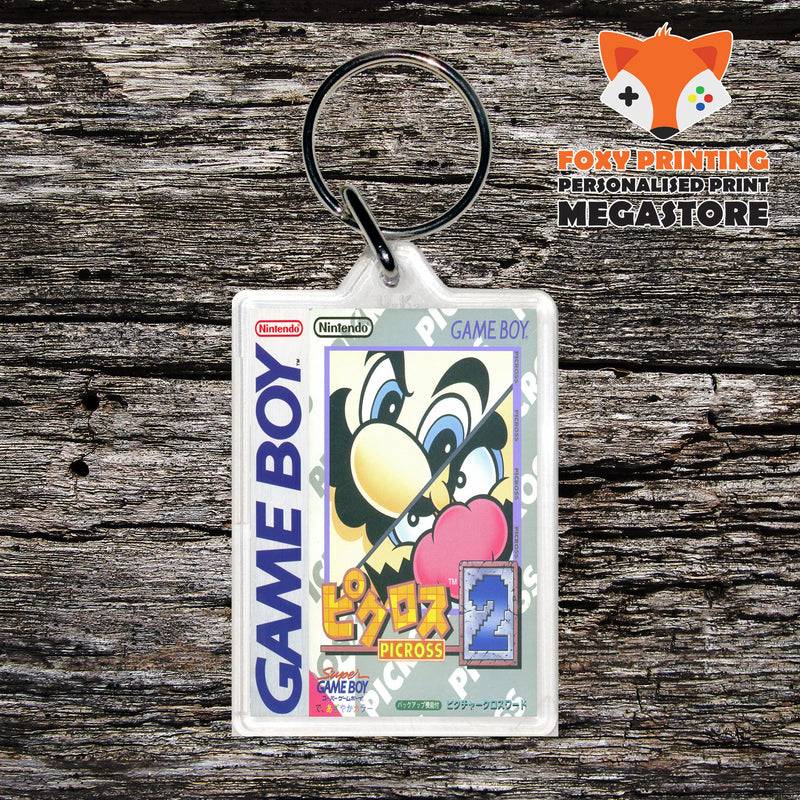 Picross2 Jp Gameboy Gaming Keyring