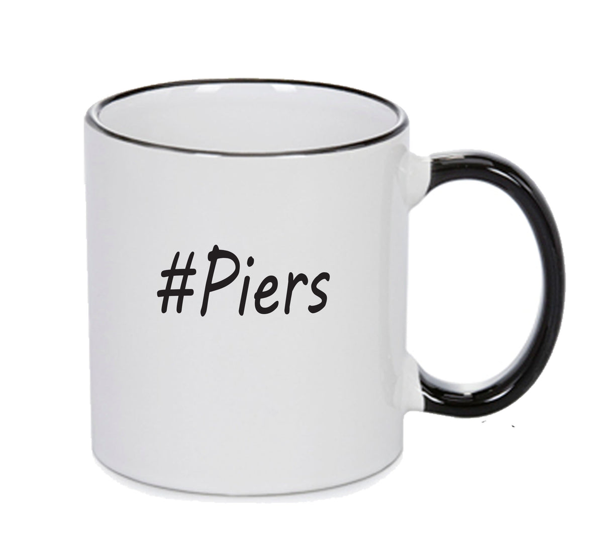 Personalised Your CUSTOM Name Piers Printed Mug – printed mug product image 1