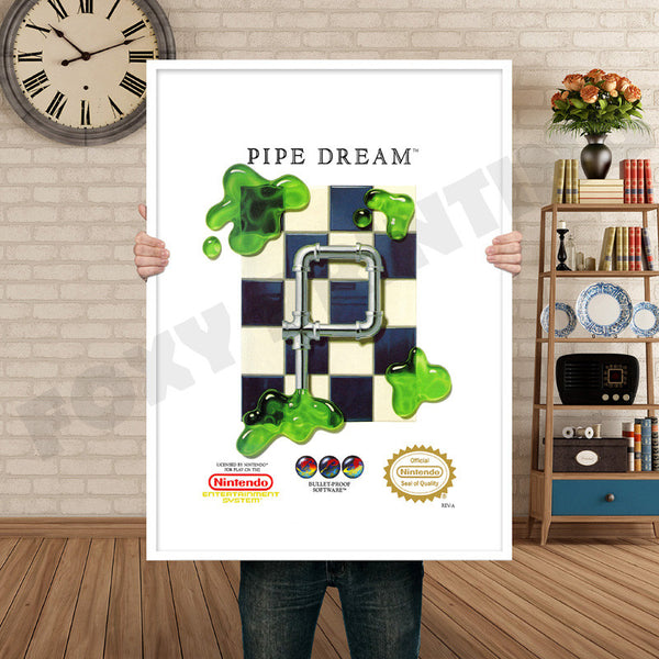 Pipedream Retro Game Inspired Theme Nintendo NES Gaming