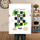 Pipedream Retro GAME INSPIRED THEME Nintendo NES Gaming A4 A3 A2 Or A1 Poster Art 443